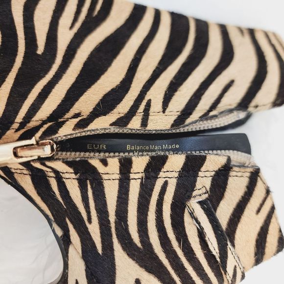 NEW Sam Edelmen Zebra print boots - Picture 11 of 14
